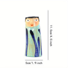 Bohemia Families Face Vase Resin Handicraft Home Decoration