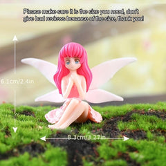 Fairy Figurine for Enchanting Garden, Home, and Cake Decor