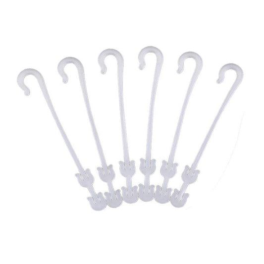 50pcs J Shaped Fruit Tomato Ear Hook Plant Support Fastener Clips