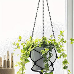 3 4pcs Hanging Baskets Chains 35 56 Cm 3 Leads Hanging Chains Flower Pot Hanger
