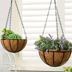 3 4pcs Hanging Baskets Chains 35 56 Cm 3 Leads Hanging Chains Flower Pot Hanger