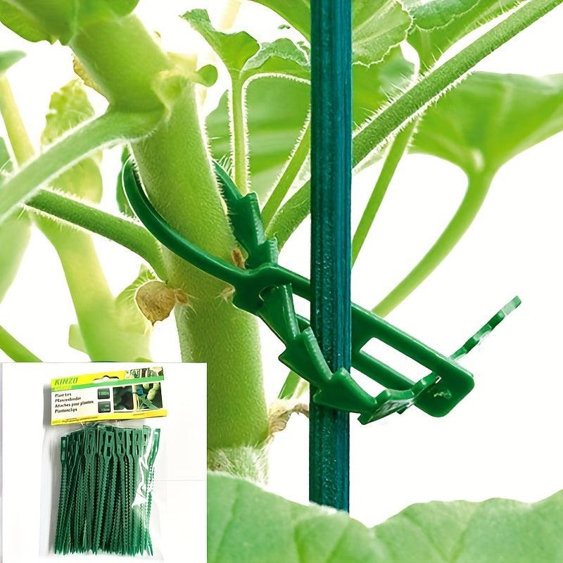 100pcs Adjustable Garden Twist Ties Reusable