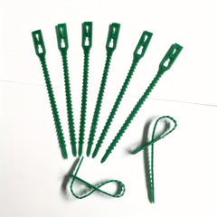 100pcs Adjustable Garden Twist Ties Reusable