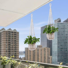2 Packs Hanging Planters Indoor Outdoor Plant Hangers 88 9 Cm