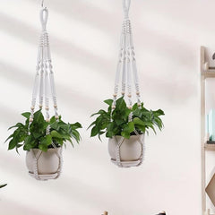 2 Packs Hanging Planters Indoor Outdoor Plant Hangers 88 9 Cm