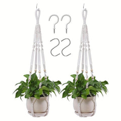 2 Packs Hanging Planters Indoor Outdoor Plant Hangers 88 9 Cm