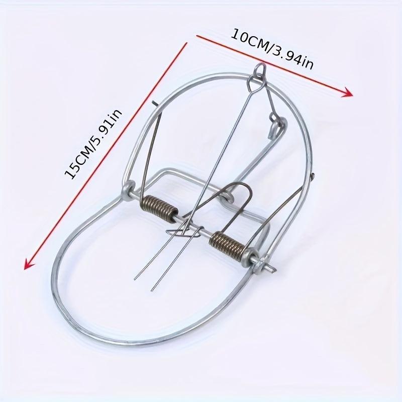 Mouse Trap Weasel Catch Spring Trapt Rodent Cage Mole Repeller Rat Trap