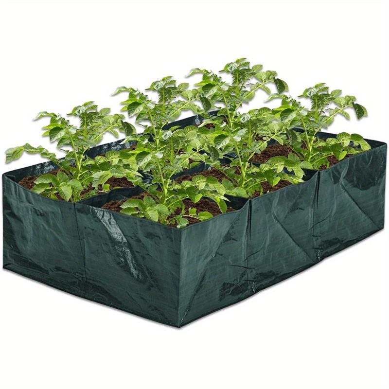 1pc Elevated Garden Flowerpot Fabric Bed 6 Mesh Raised Vegetable Growth Bags