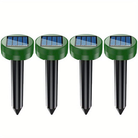 Outdoor Solar Ultrasonic Animal Repellent Waterproof Snake Repellent