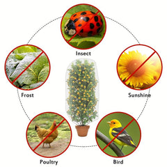 1pc Insect Bird Netting Mesh - Garden Fruit Flower Protection