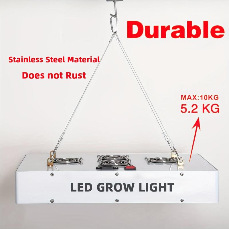 Stainless Steel Plant Hanger for LED Grow Light
