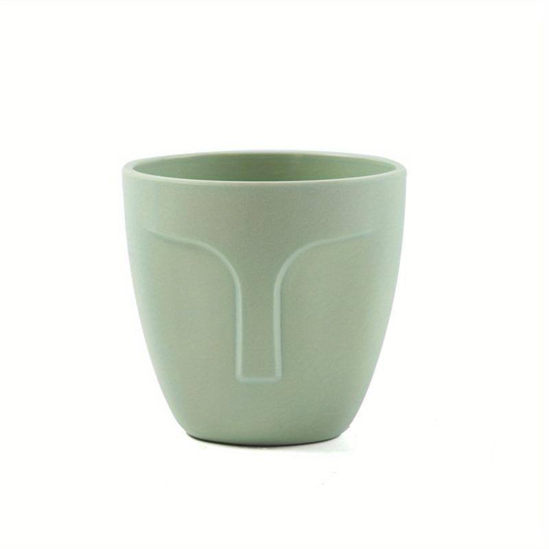 Plastic Flower Pot Melamine Plant Pot Home Garden Decor