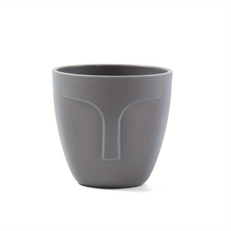 Plastic Flower Pot Melamine Plant Pot Home Garden Decor
