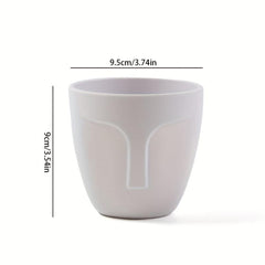 Plastic Flower Pot Melamine Plant Pot Home Garden Decor