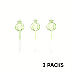 3pcs Cactus Self Watering Planter Insert Glass Plant Watering Globes