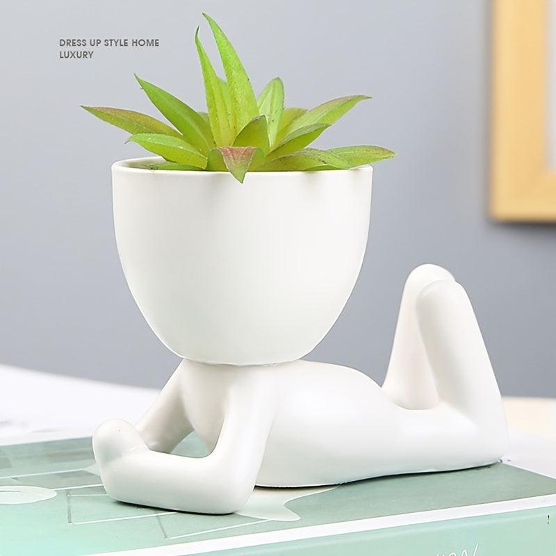 Nordic Succulent Plant Pot Ceramic Ornaments for Office