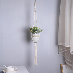 Macrame Plant Hanger Indoor Flower Pot Holder Hanging Planter Basket