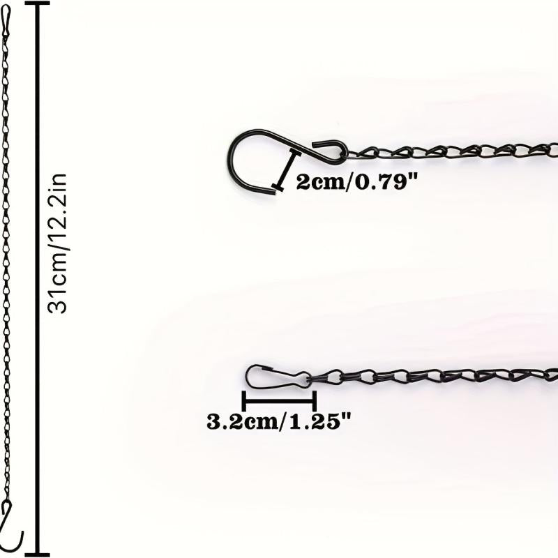 Hanging Chain for Bird Feeders, Birdbaths, Planters, Lanterns