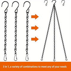 Hanging Chain for Bird Feeders, Birdbaths, Planters, Lanterns