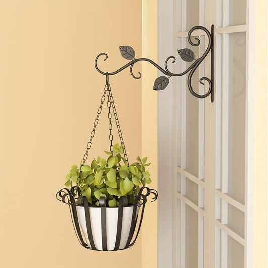 2pcs Hanging Plant Bracket 30 Metal Wrought Iron Planter Hooks