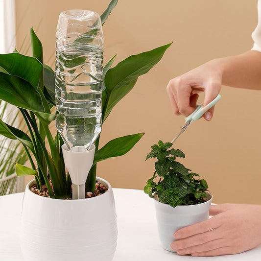 Automatic Watering Device Gray Plastic Drip Watering Device