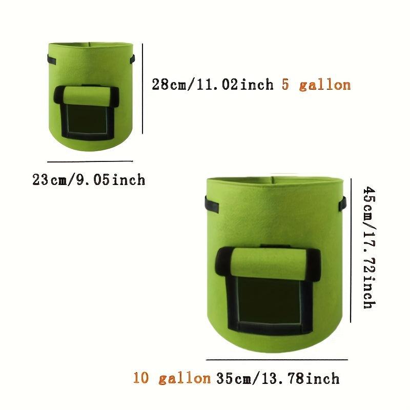 5-10 Gallon Potato Planting Bags - Vegetable Growing Bags