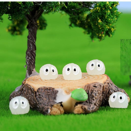 10pcs Luminous Doll Micro Landscape Ornament Handicraft Fairy Garden Decoration