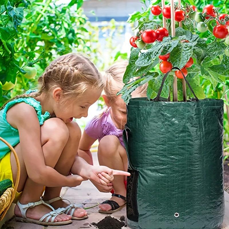 DIY Fabric Grow Pot for Outdoor Potato Gardening