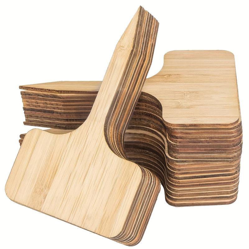 20 Bamboo Plant Labels Durable & Attractive Garden Labeling