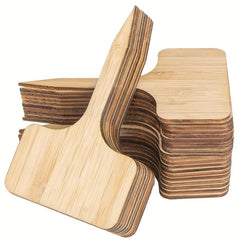 20 Bamboo Plant Labels Durable & Attractive Garden Labeling