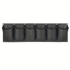 Vertical Planter Hanging Bag 6 Pockets for Garden Home Decoration