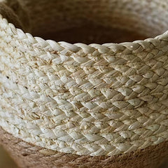 Seagrass Belly Basket: Storage & Plant Pot - Laundry, Picnic, Grocery