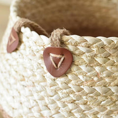 Seagrass Belly Basket: Storage & Plant Pot - Laundry, Picnic, Grocery