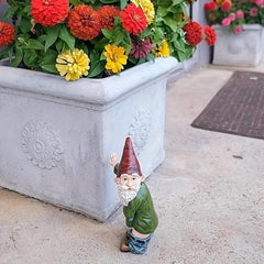 Resin Garden Gnome Statue Christmas Gift Ornaments