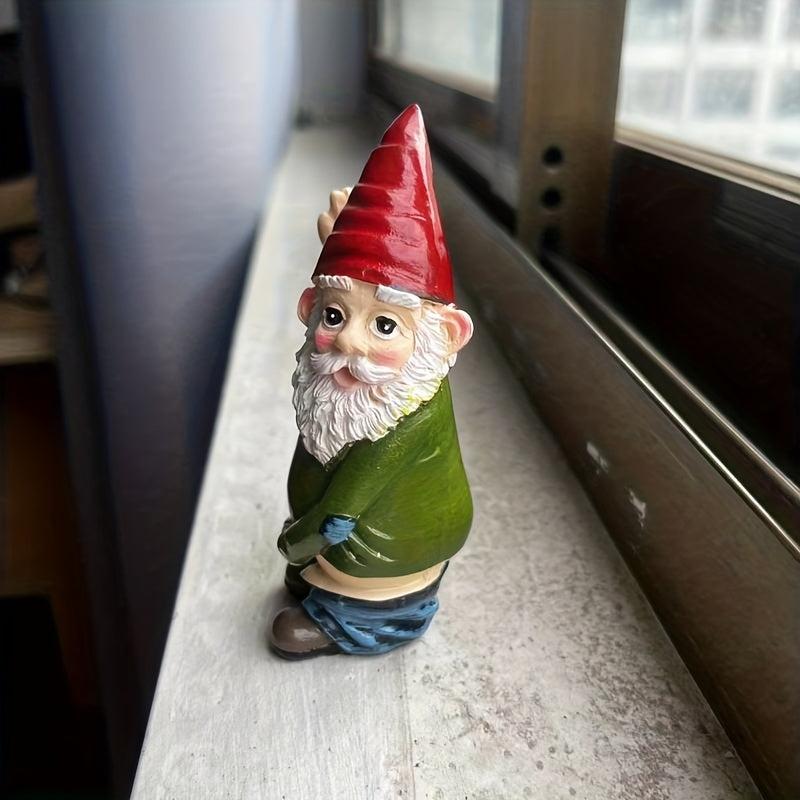 Resin Garden Gnome Statue Christmas Gift Ornaments