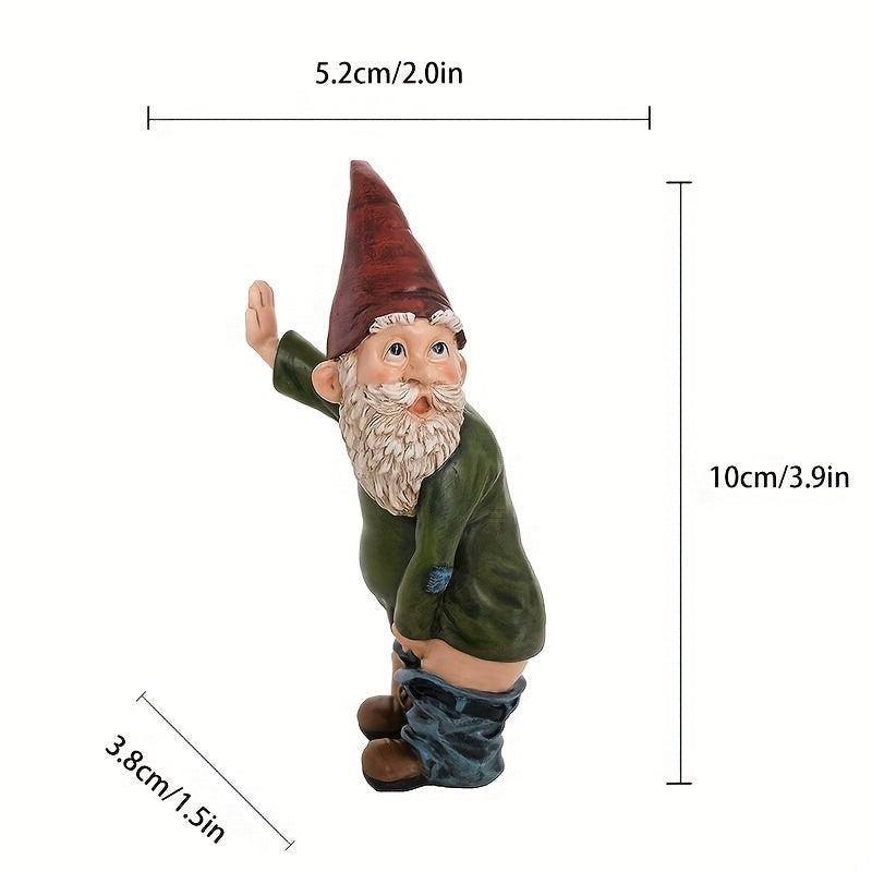 Resin Garden Gnome Statue Christmas Gift Ornaments