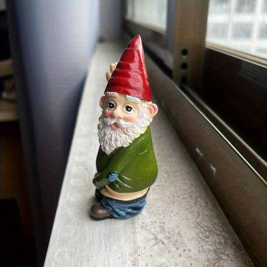 Resin Garden Gnome Statue Christmas Gift Ornaments
