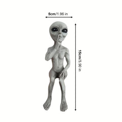Alien Resin Ornament for Garden, Forest, Lawn