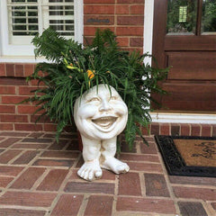 Magical Muggle Head Planter for Your Garden