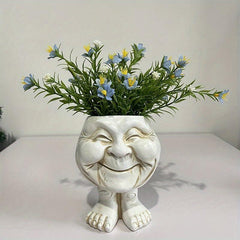 Magical Muggle Head Planter for Your Garden