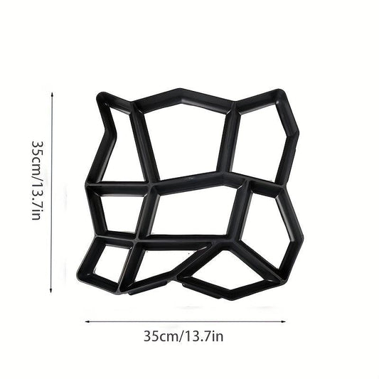 Garden Road Concrete Mold - Brick Stone Road Mold G Model