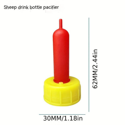 Animal Rubber Pacifier Nipples for Sheep Goat Pup Dog