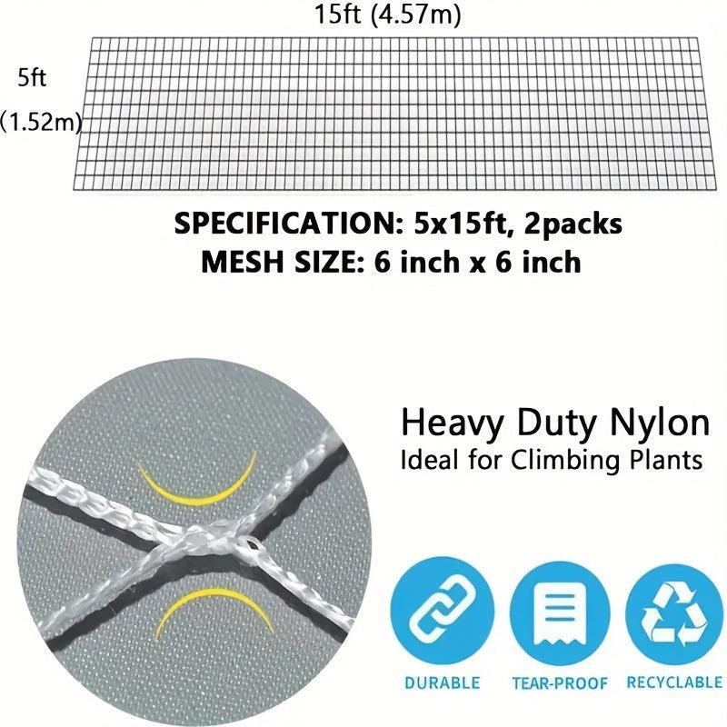 DIY Plant Support Net for Climbing Plant 5-15ft