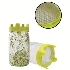 DIY Sprouting Lid Kit for Healthy Home-Grown Sprouts
