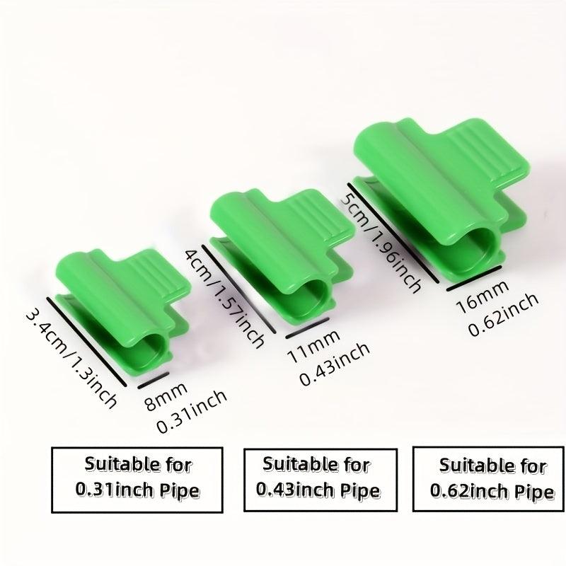 30pcs PVC Pipe Greenhouse Fixtures Garden Support Frames Plant