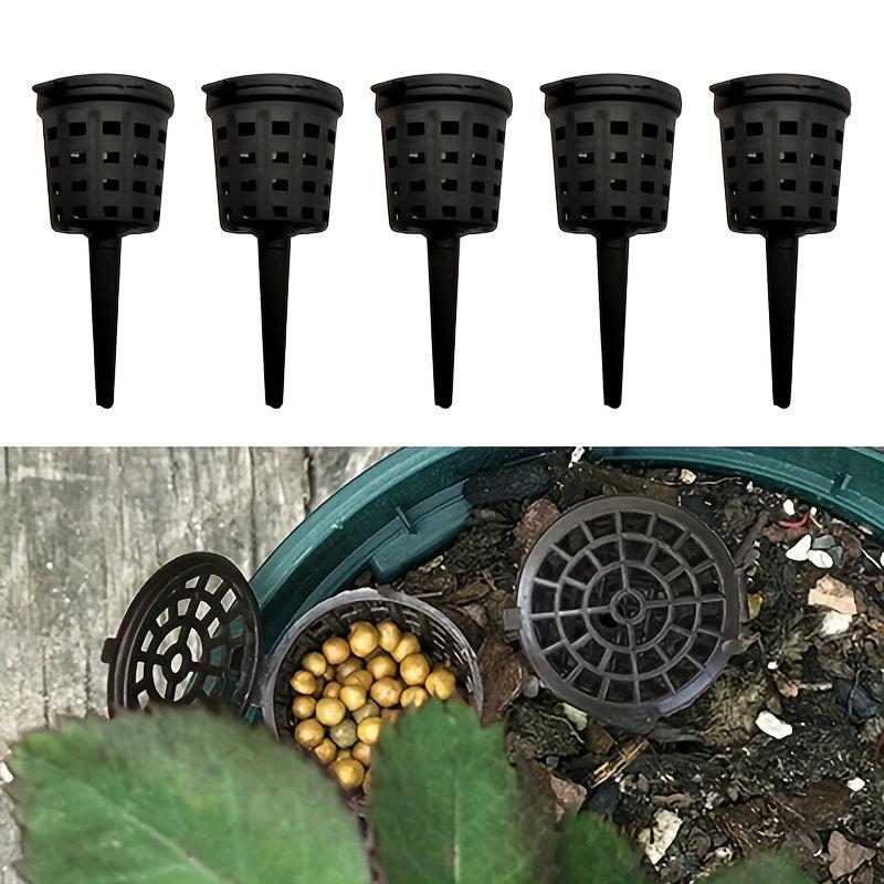 Plant Fertilizer Baskets With Lid - Orchid Cultivate Park Root Nursery Pots