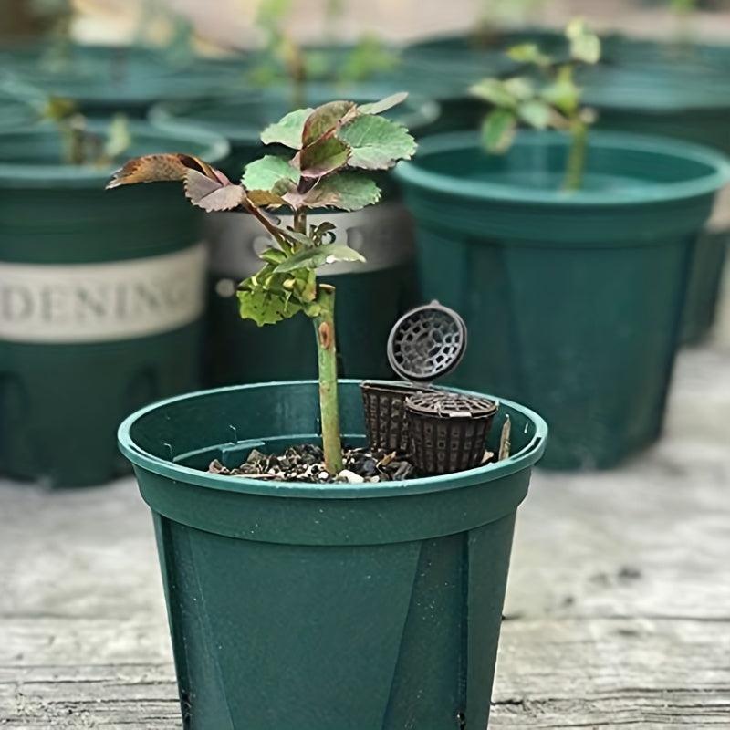 Plant Fertilizer Baskets With Lid - Orchid Cultivate Park Root Nursery Pots