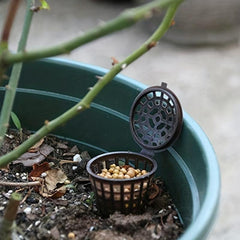 Plant Fertilizer Baskets With Lid - Orchid Cultivate Park Root Nursery Pots
