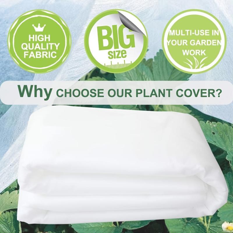 Reusable Garden Frost Winter Plant Protection Cover Birds Insects Control Mesh