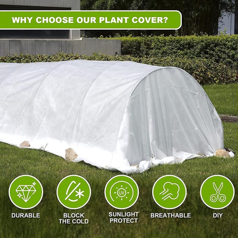 Reusable Garden Frost Winter Plant Protection Cover Birds Insects Control Mesh